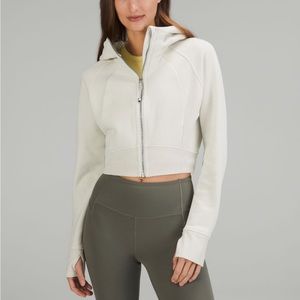 Lululemon Scuba Full-Zip Cropped Hoodie